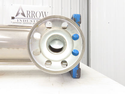 Gusher 00736ET3E213TC Inline Centrifugal Pump 2x2"Flanged Stainless 7.5Hp 3PH