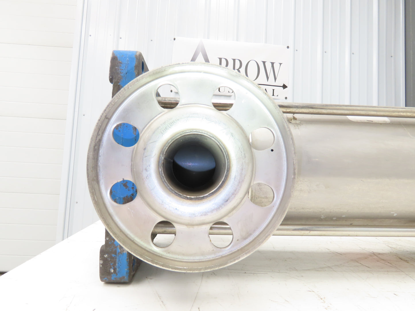 Gusher 00736ET3E213TC Inline Centrifugal Pump 2x2"Flanged Stainless 7.5Hp 3PH