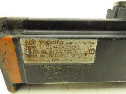 ABB Robotics/Siemens 3HAA2120-1 Servo Motor 9 Tooth x 17.8mmOD x 3" Length Shaft