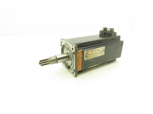 ABB Robotics/Siemens 3HAA2120-1 Servo Motor 9 Tooth x 17.8mmOD x 3" Length Shaft