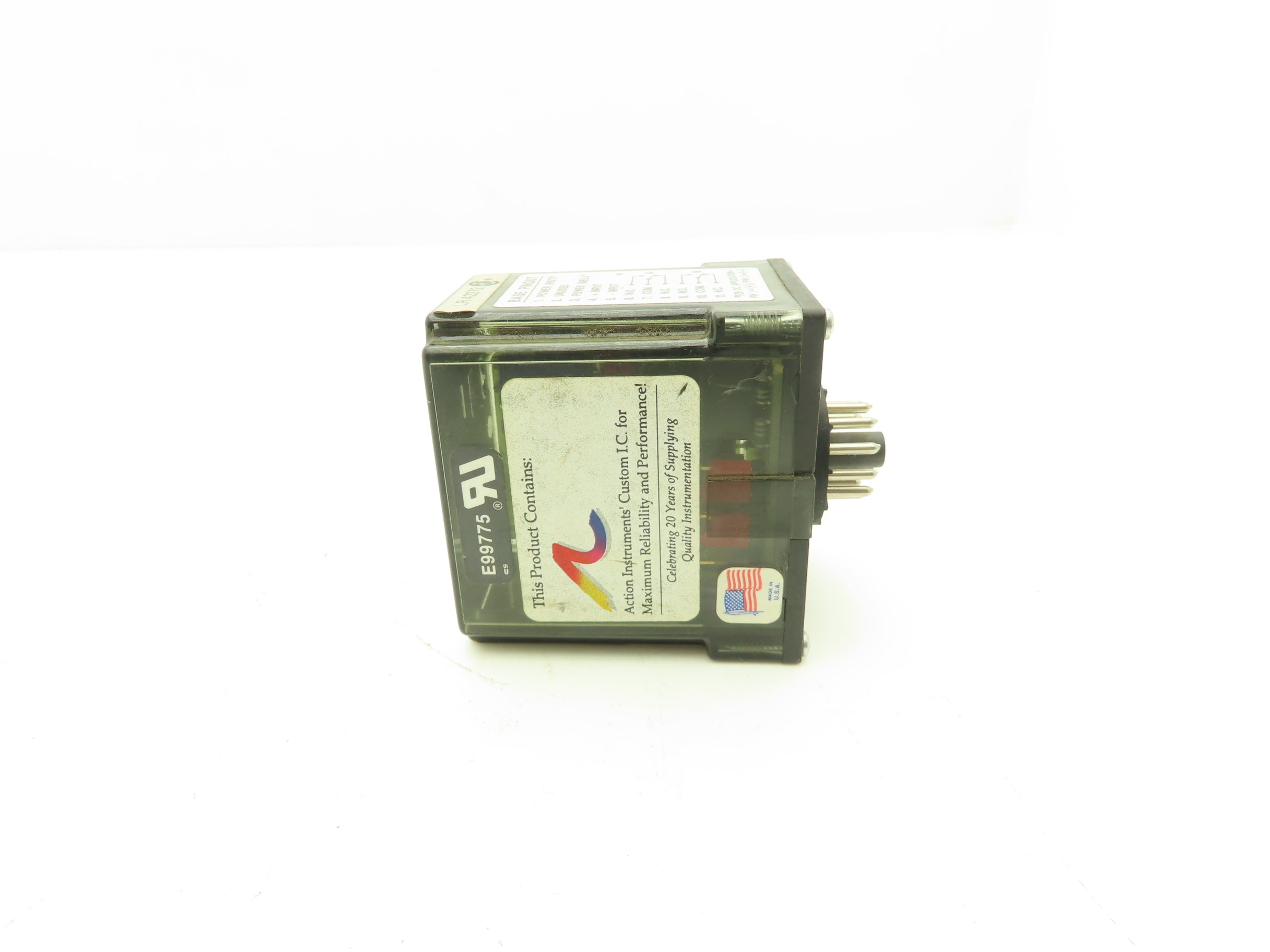 Action Instruments 1080-2000 Pak Socket Relay Limit Alarm 11 Pin 120/2 ...