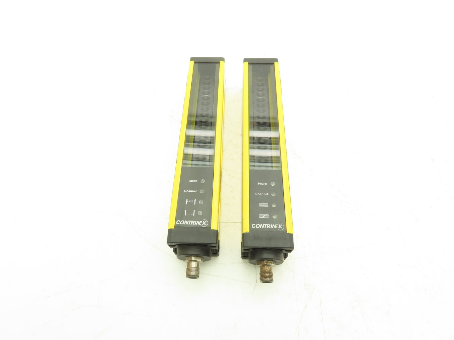 Contrinex Light Curtain Sender Receiver Set 14mm Res. 3.5M Range 17 Beam 142mm