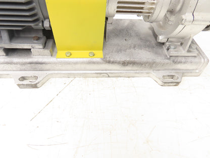 Lezq Siemens 40-25-160 Centrifugal Pump 167L/Min 3Hp 480V 3PH 90L Metric Flanged