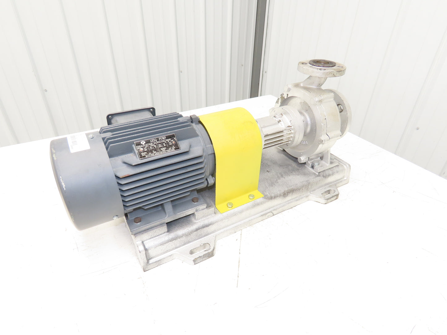 Lezq Siemens 40-25-160 Centrifugal Pump 167L/Min 3Hp 480V 3PH 90L Metric Flanged