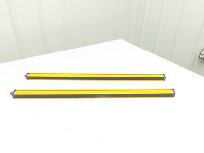 Datalogic Light Curtain Sender Receiver Set 30mm Res. 20M Range 49 Beam 750mm