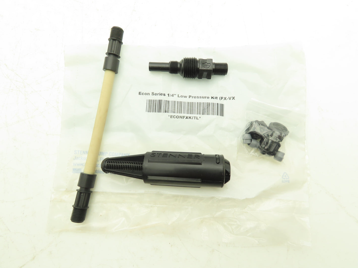 Stenner Model E10VXB Peristaltic Dosing Pump Adjustable 14 GPD 25 PSI 120V