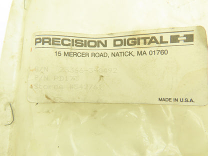 Precision Digital PD173 Printed Circuit Alarm Option Control Board 1019 Rev A