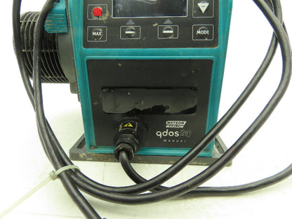 Watson Marlow 0M0.183L.GLA Qdos 20 Peristaltic Metering Pump Controller Motor