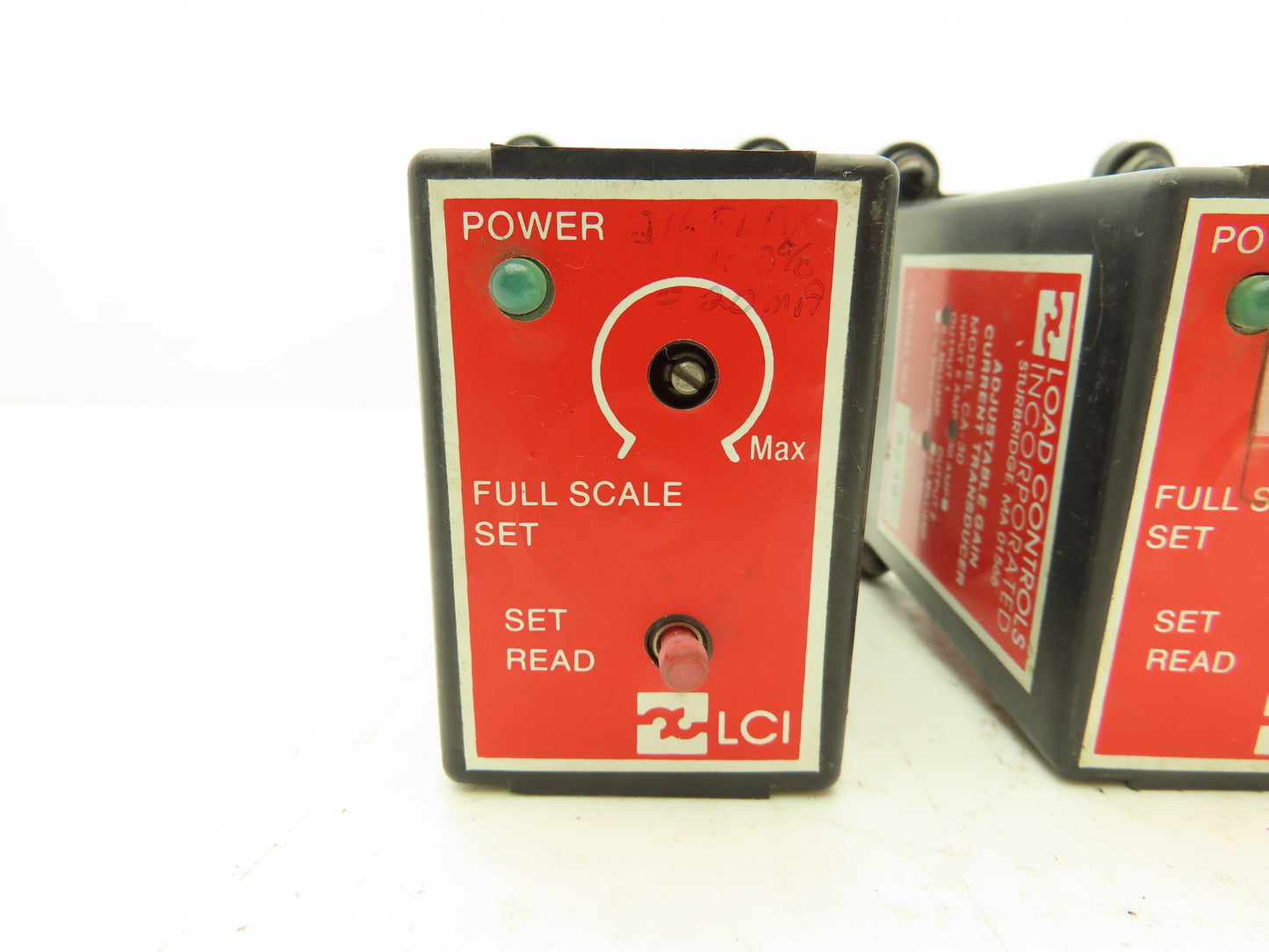 Load Controls CA-30 Adjustable Gain Current Transducer 5 Amp Lot of 2