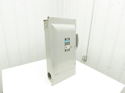 Siemens GF324N Safety Switch Disconnect Fused Stainless Steel 200A 240VAC 60HP