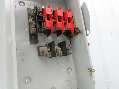 Siemens GF324N Safety Switch Disconnect Fused Stainless Steel 200A 240VAC 60HP