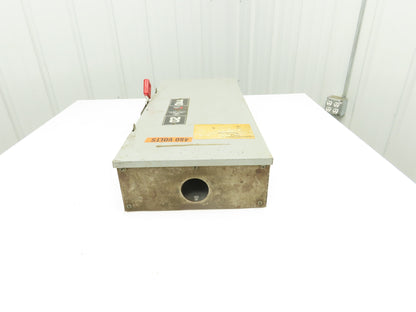 General Electric TH3364 Fusible Safety Disconnect Switch 200A 600V 3Ph 150Hp