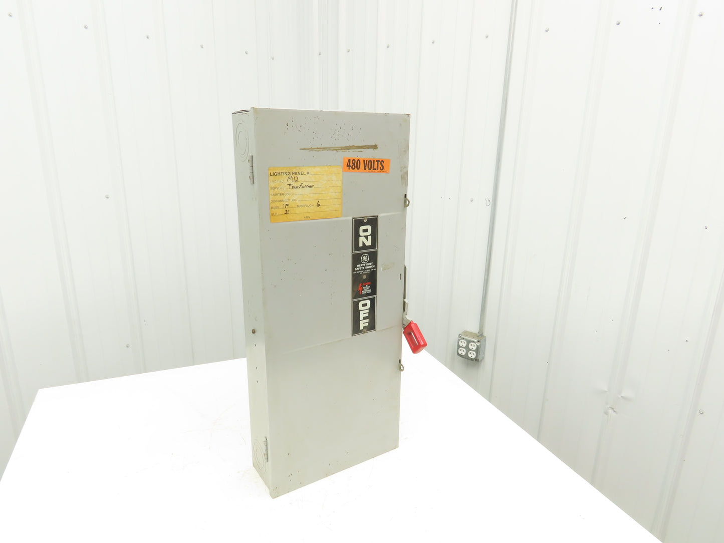 General Electric TH3364 Fusible Safety Disconnect Switch 200A 600V 3Ph 150Hp