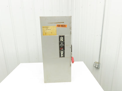 General Electric TH3364 Fusible Safety Disconnect Switch 200A 600V 3Ph 150Hp