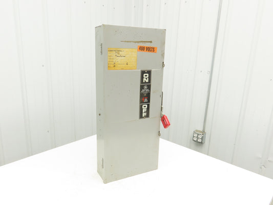 General Electric TH3364 Fusible Safety Disconnect Switch 200A 600V 3Ph 150Hp