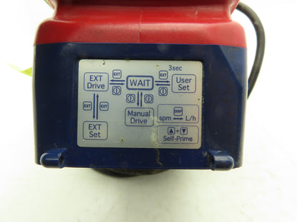 IWAKI EWB30Y1-VC Peristaltic Dosing Pump Adjustable 3.3 GPH 30 PSI 120V