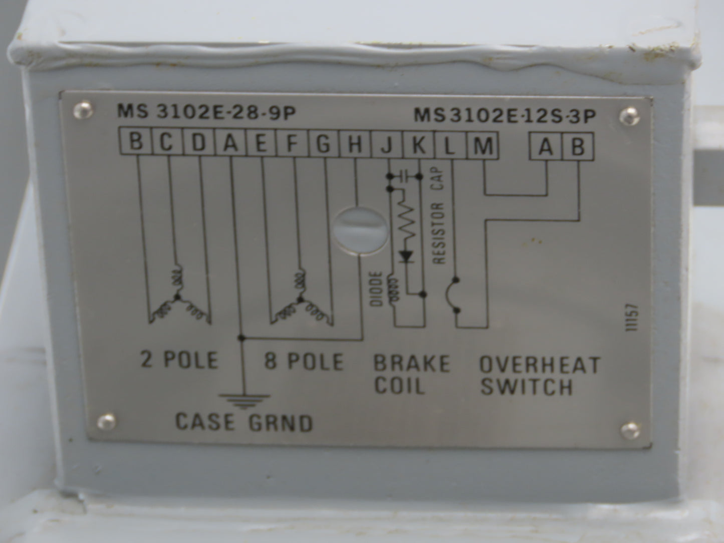 Hoover Electric 13140 Motor Brake 2-Speed 3Hp 3394 RPM 460V 3PH