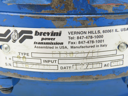Brevini Riduttori ET3020/FE Planetary Gearbox 90:1 Ratio Flanged Reducer