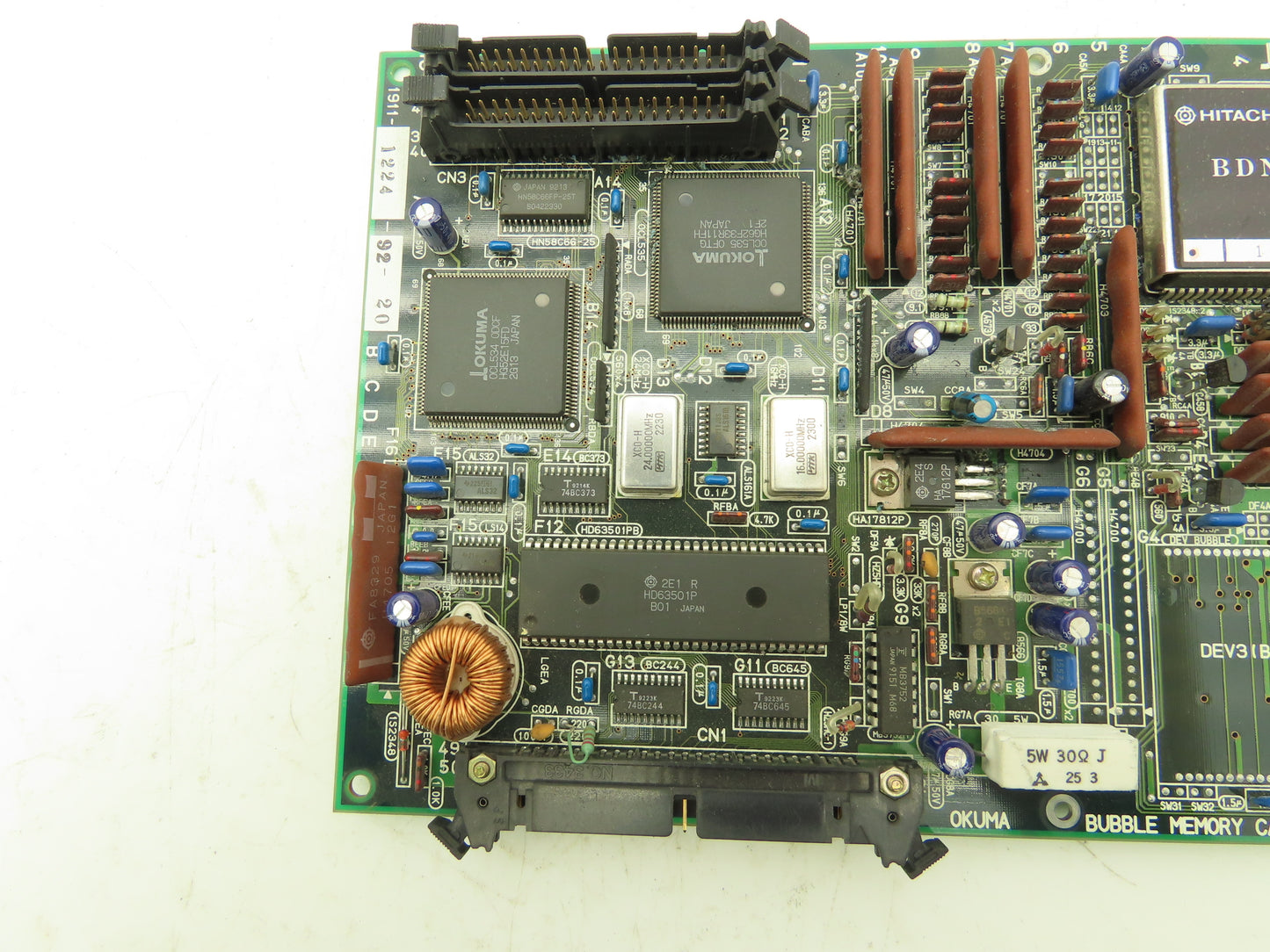 Okuma E4809-045-146-B Printed Circuit Board Bubble Memory Card PCB Lot of 2