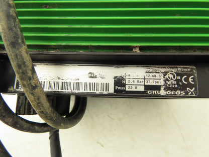 Grundfos DME 48-3 A Peristaltic Dosing Pump Adjustable 12.68 GPH 37.7 PSI 120V