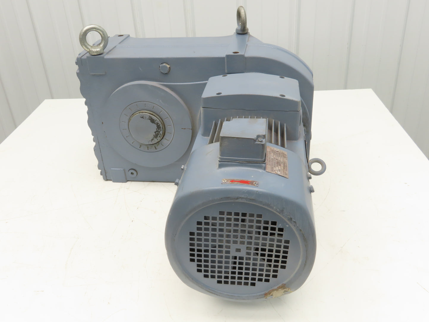 Guomao GFA87-YVP2.2-6P-179.79-M3 Gear Motor 10rpm 2.2kw 480V 3PH Hollow Shaft