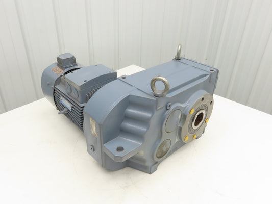 Guomao GFA87-YVP2.2-6P-179.79-M3 Gear Motor 10rpm 2.2kw 480V 3PH Hollow Shaft