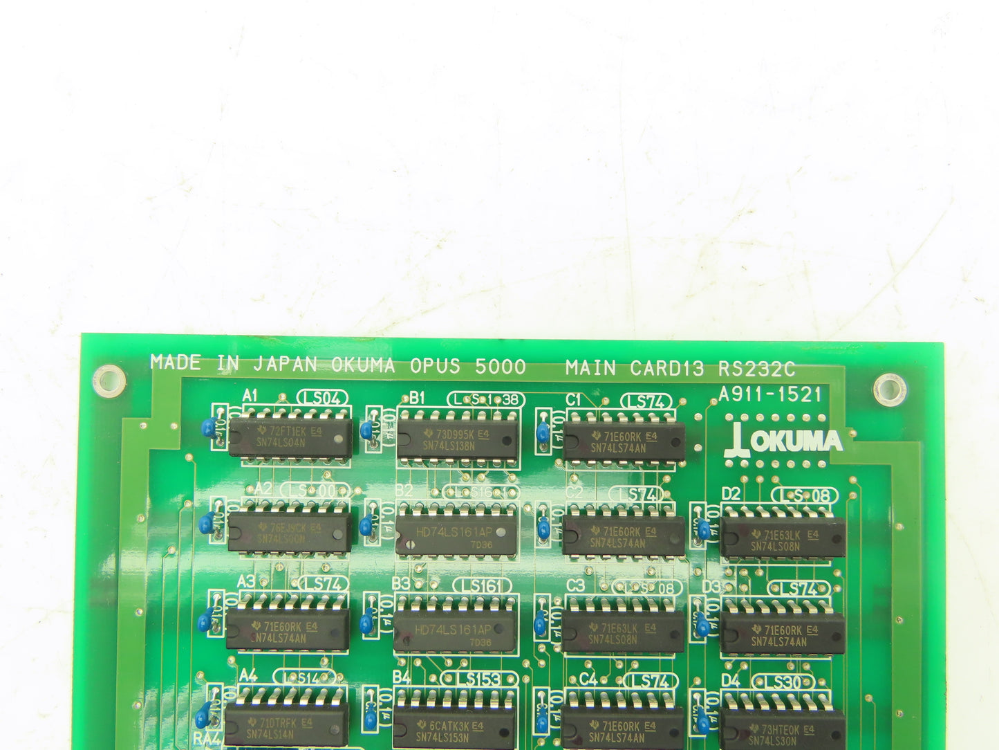 Okuma E4809-436-033-C Opus 5000 Printed Circuit Board Main Card 13 PCB Lot of 2