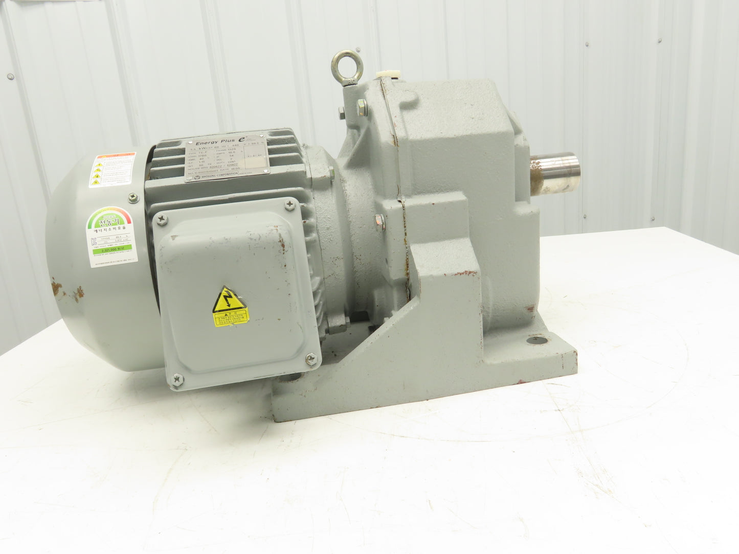 Vector Namkang 7.5HP-F205-30 Inline Gear Motor 30:1 Ratio 60rpm 5.5kw 460V 3PH