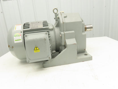 Vector Namkang 7.5HP-F205-30 Inline Gear Motor 30:1 Ratio 60rpm 5.5kw 460V 3PH