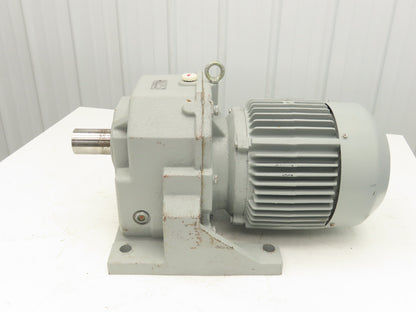 Vector Namkang 7.5HP-F205-30 Inline Gear Motor 30:1 Ratio 60rpm 5.5kw 460V 3PH