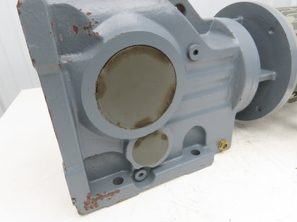 Jiangsu Siemens K77-Y4-4P-30.89-M4-B Gear Motor 30:1 Ratio 58rpm 4kw 480V 3PH