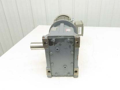 Jiangsu Siemens K77-Y4-4P-30.89-M4-B Gear Motor 30:1 Ratio 58rpm 4kw 480V 3PH