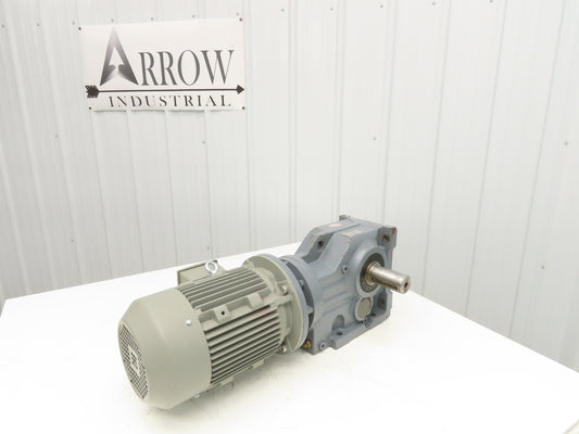 Jiangsu Siemens K77-Y4-4P-30.89-M4-B Gear Motor 30:1 Ratio 58rpm 4kw 480V 3PH