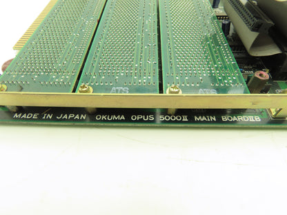 Okuma E4809-045-091-E Main Printed Circuit Board & 3 Memory Cards 1911-1522-E48