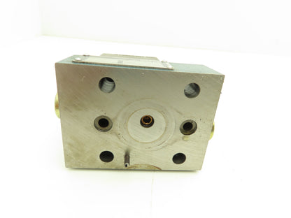 Rexroth 1815500277 Hydraulic Valve Block 315 Bar w Pressure Relief Valve