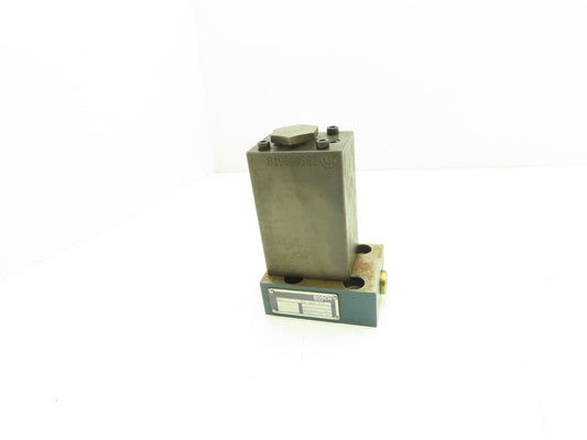 Rexroth 1815500277 Hydraulic Valve Block 315 Bar w Pressure Relief Valve