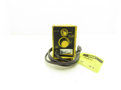 Milton Roy Electronic Dosing Metering Pump 0.21 GPH 150 PSI 120V