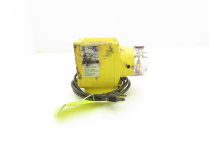 Milton Roy Electronic Dosing Metering Pump 0.21 GPH 150 PSI 120V