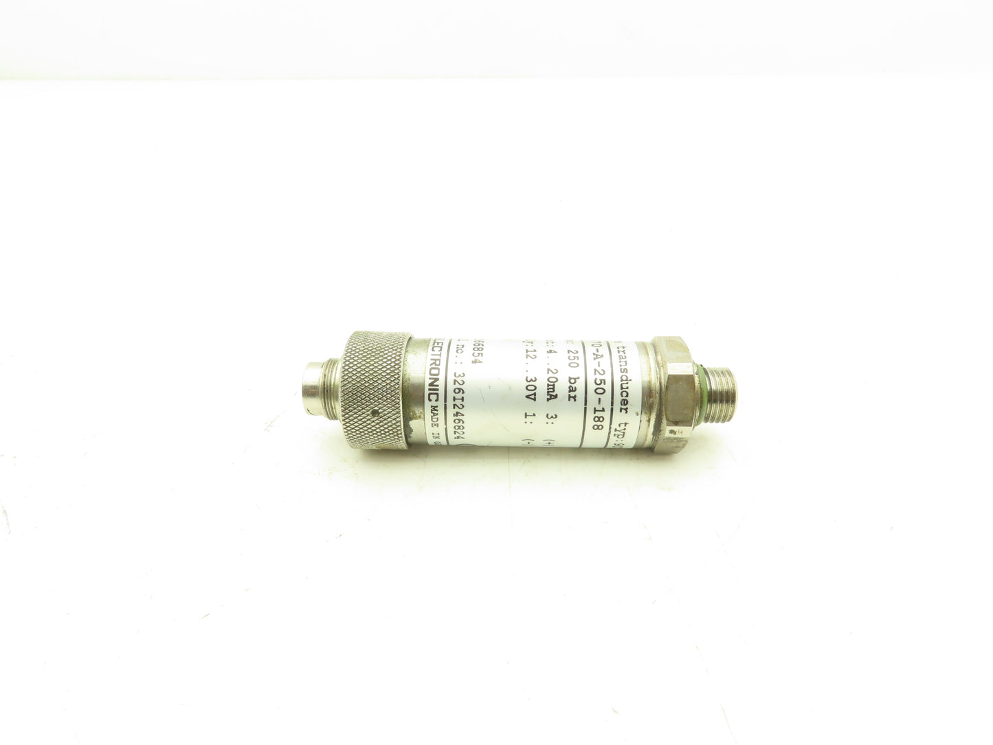 Hydac Electronic HDA 3770-A-250-188 Hydraulic Pressure Transducer 250 Bar 12-30V