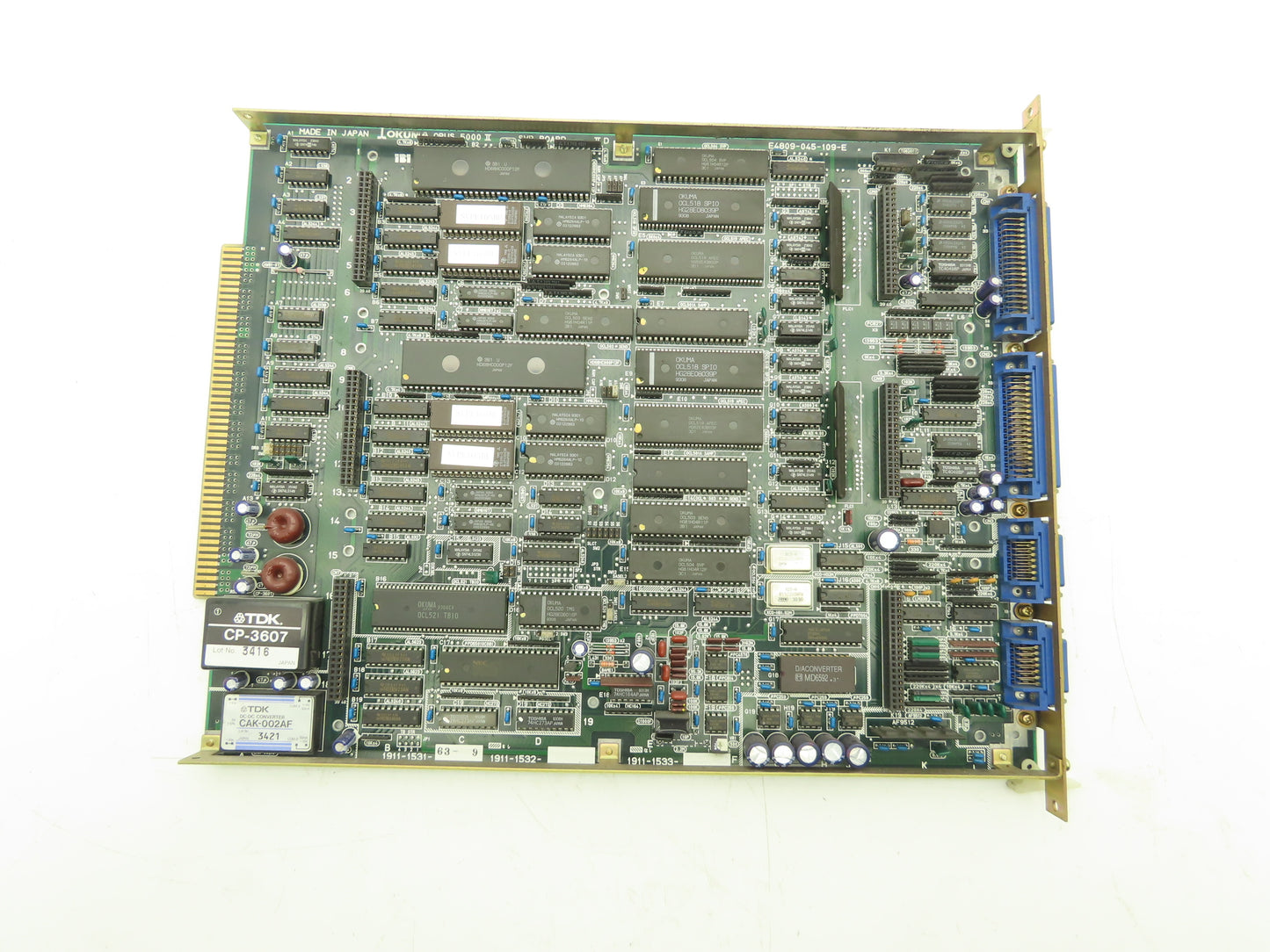 Okuma E4809-045-109-E OPUS 5000 Printed Circuit Control Board PCB SVPIID