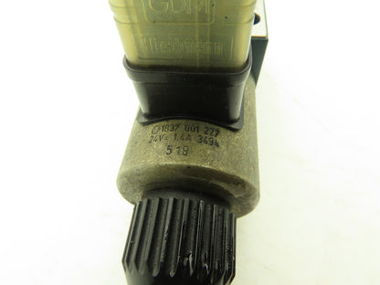 Bosch 0810091233 Hydraulic Solenoid Valve Pmax 315 Bar 24V1.4A