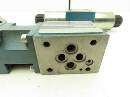 Bosch 0810091212 Hydraulic Solenoid Directional Valve w Proportional Amplification Mod