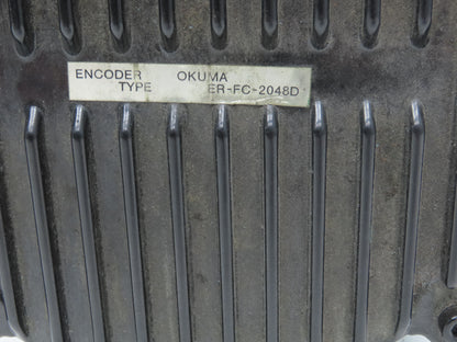 Okuma BL-80E-20T AC Servo Motor 1.5 Kw 2000 Rpm 164VAC W/ Encoder ER-FC-2048D