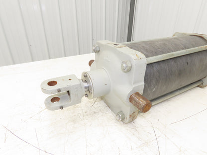 Composite Shell Air Cylinder 8"Bore 14"Stroke 1-1/4"Rod Clevis Trunnion Mount
