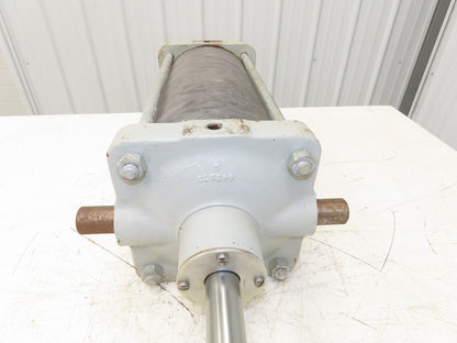 Composite Shell Air Cylinder 8"Bore 14"Stroke 1-1/4"Rod Clevis Trunnion Mount