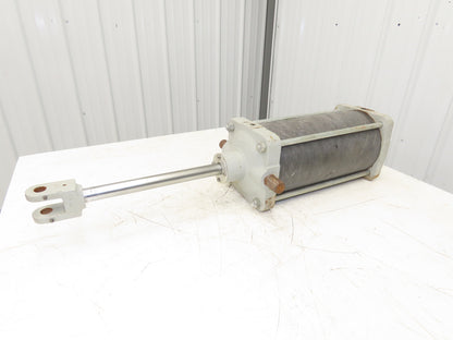 Composite Shell Air Cylinder 8"Bore 14"Stroke 1-1/4"Rod Clevis Trunnion Mount