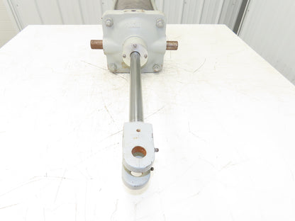 Composite Shell Air Cylinder 8"Bore 14"Stroke 1-1/4"Rod Clevis Trunnion Mount