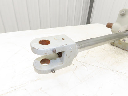 Composite Shell Air Cylinder 8"Bore 14"Stroke 1-1/4"Rod Clevis Trunnion Mount