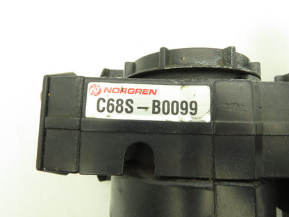 Norgren C68S-B0099 Pneumatic Filter Regulator 68 Series Oil & Dirt Removal