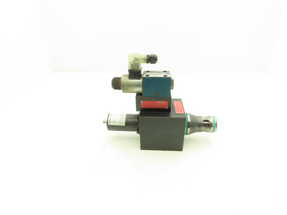 Moog HPN4397433 Hydraulic Proportional Cartridge Valve W Bosch Solenoid Valve